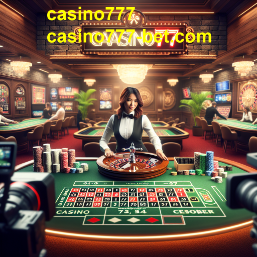 A Experiência Imersiva do Cassino Ao Vivo no Casino777